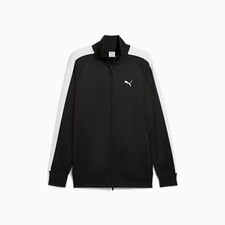 FELPA PUMA TT ALWAYS ON TRACK JACKET UOMO BLACK 629587 01 ORIGINALE