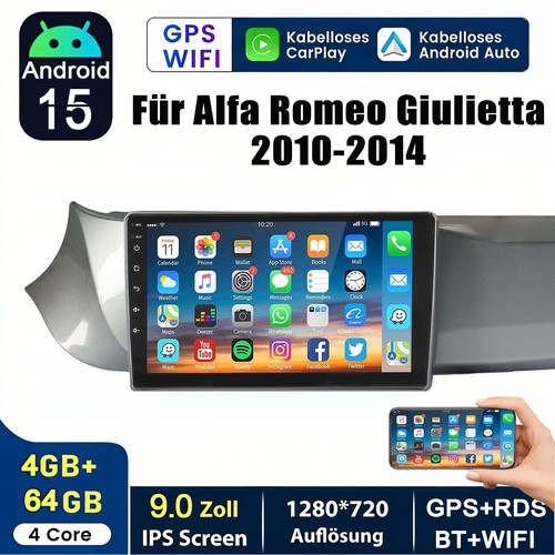 Autoradio android 64gb - 15, 4+64gb