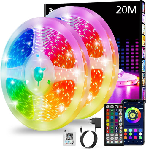 Striscia led 20m luci - led,