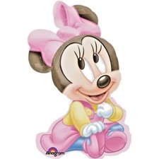 PALLONE MYLAR BABY MINNIE GIGANTE 84 CM palloncino ?
