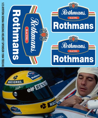 Decals per ayrton - , senna