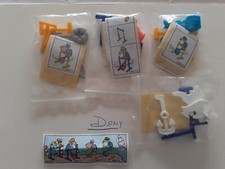 KINDER " VOLATILI SUL TRESPOLO 1998 " K98 N 109/110/111/112 + 4 BPZ + 4 ADESIVI