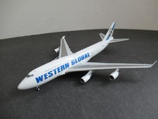 Modellino aereo 1:400 metallo Gemnini Jets Boeing 747 Western Global Art GJWGN201