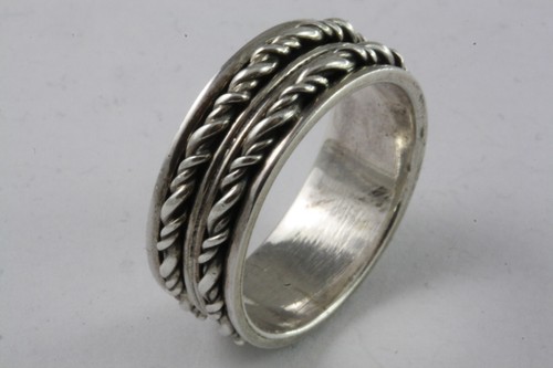 Massiccio anello nastro - massiccio,