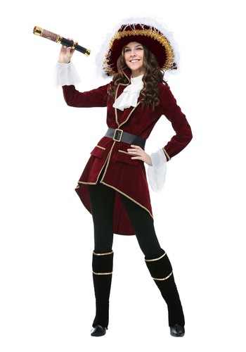 Costume donna capitano gancio