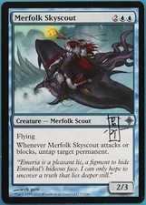 Merfolk Skyscout L'ascesa degli Eldrazi quasi nuova carta firmata non comune (295192) abugames
