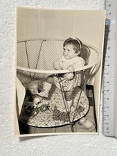 GIRELLO BIMBA GIOCHI VECCHIA FOTOGRAFIA OLD PHOTOGRAPH 1950