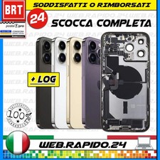 BACK COVER SCOCCA POSTERIORE FRAME TELAIO+FLEX COMPLETA APPLE IPHONE 14 PRO MAX
