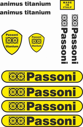 Adesivi telaio passoni - adesivi,