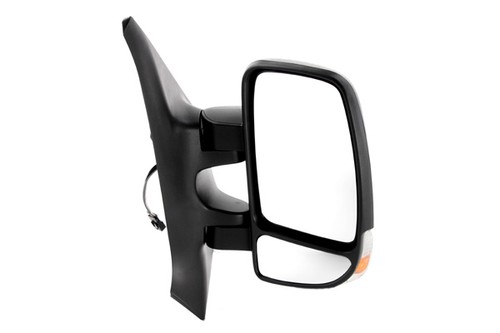 Specchio destro nero adatto - specchio,