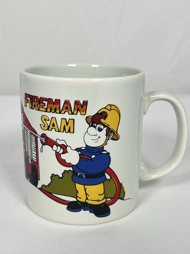 Vintage fireman sam mug cup - mug,