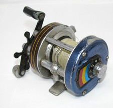 Daiwa Casting Fishing Reel Millionaire 3H HI-SPEED Dark Blue Yellow Red  VTG