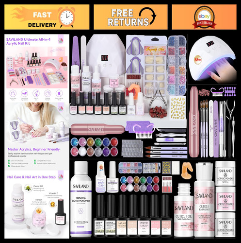 Kit unghie acrilico per - unghie,