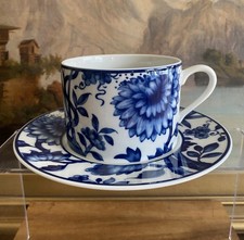 MEISSEN Blue Floral CAPPUCCINO