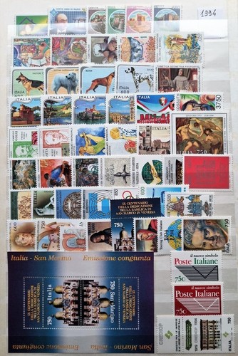 Italia repubblica mnh - italia, annata