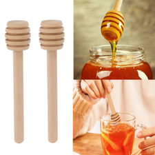 Cucchiaio in legno per miele 2 pezzi bastone dosamiele spargimiele da cucina