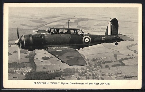 Blackburn skua caccia - ak,