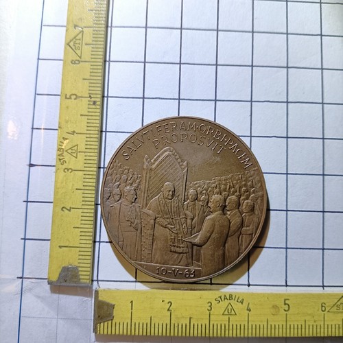 Medaglia papa giovanni xxiii - medaglia,