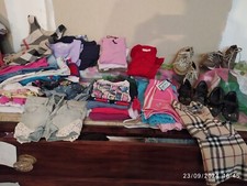LOTTO STOCK ABBIGLIAMENTO ACCESSORI VESTITI SARPE BAMBINI BAMBINA  2/4 ANNI 38PZ
