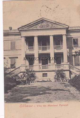 Albano villa dei marchesi - albano:,