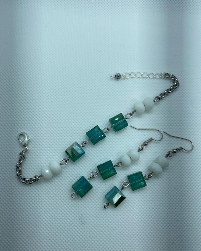 Set collana orecchini - set,