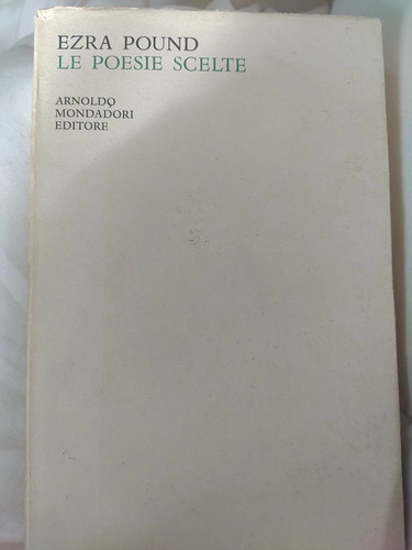 Ezra pound poesie scelte gar - pound,