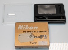 NIKON FE  VETRINO DI MESSA A FUOCO FOCUSING SCREEN PER FE  MODELLO B