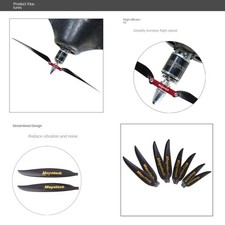 Elica pieghevole in nylon per