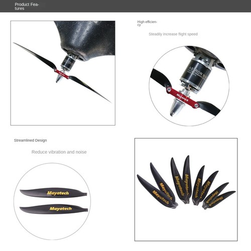 Elica pieghevole nylon per - in,
