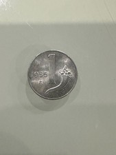 Moneta 1 lira del 1955 - REPUBBLICA ITALIANA  Cornucopia