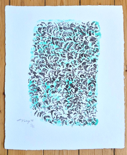 Mark tobey litografia - mark, tobey,