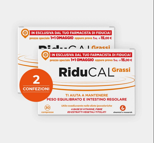 Riducal grassi fibre - riducal,