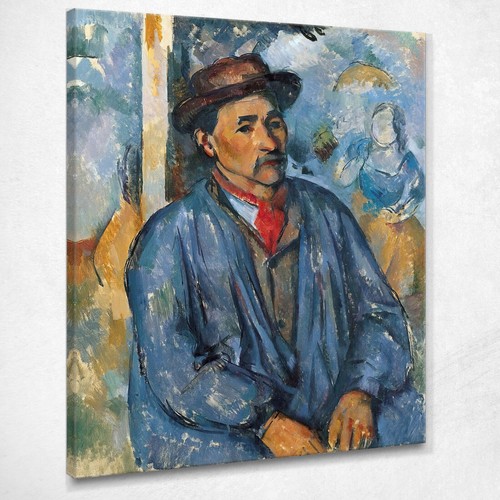 Uomo col grembiule - blu, paul