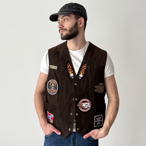 Giubbotto pelle uomo vintage