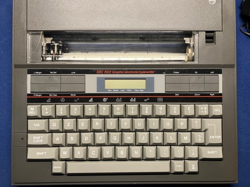 Macchina scrivere elettrica - scrivere,