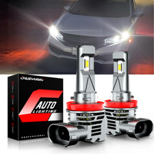 Per Jeep Compass 2011-24 Kit Lampadine Faro LED H11 6000K Luci FARO BASSO 6000K