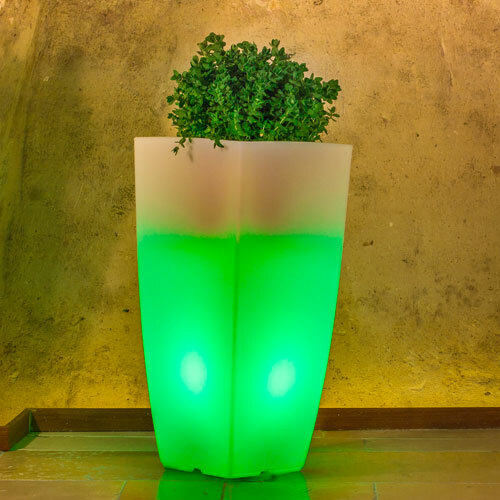 Vaso luminoso giardino - luminoso, da