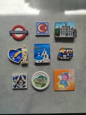 9 Magneti Calamite Da Collezione Per Frigo