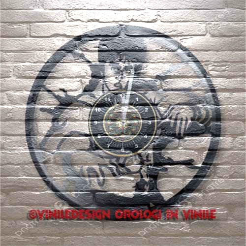 Orologio vinile parete - vinile, da