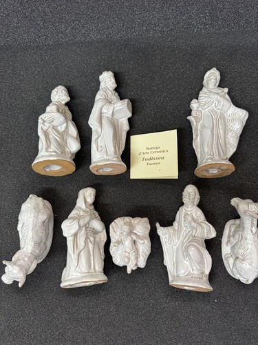 Statuine presepe ceramica - statuine,