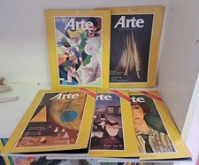 Arte mensile di Arte Cultura Informazione - Lotto 5 numeri 1989 Mondadori