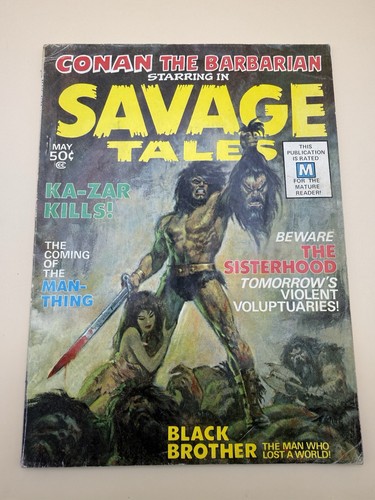 Savage tales marvel comics - tales, (marvel
