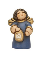 Thun - Angioletto con lanterna Blu Presepe Classico