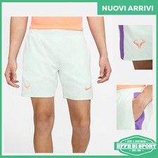 Shorts tennis uomo Nike court Rafa pantalone corto sport palestra tempo libero
