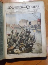 LA DOMENICA DEL CORRIERE - Annata completa 1913 rilegata