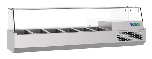 Gastronomie aufsatzvitrine - aufsatzvitrine, 6x