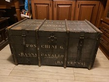 Baule in legno da viaggio