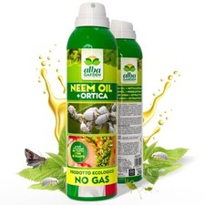 Olio di Neem + Ortica Repellente Antiparassitario Spray BIO Pronto Uso 250 ml