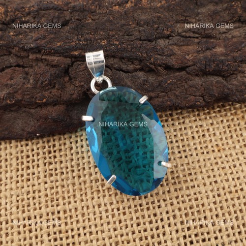 Argento sterling ovale apatite - argento,