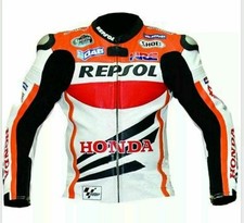 Giacca Moto Pelle Honda Repsol